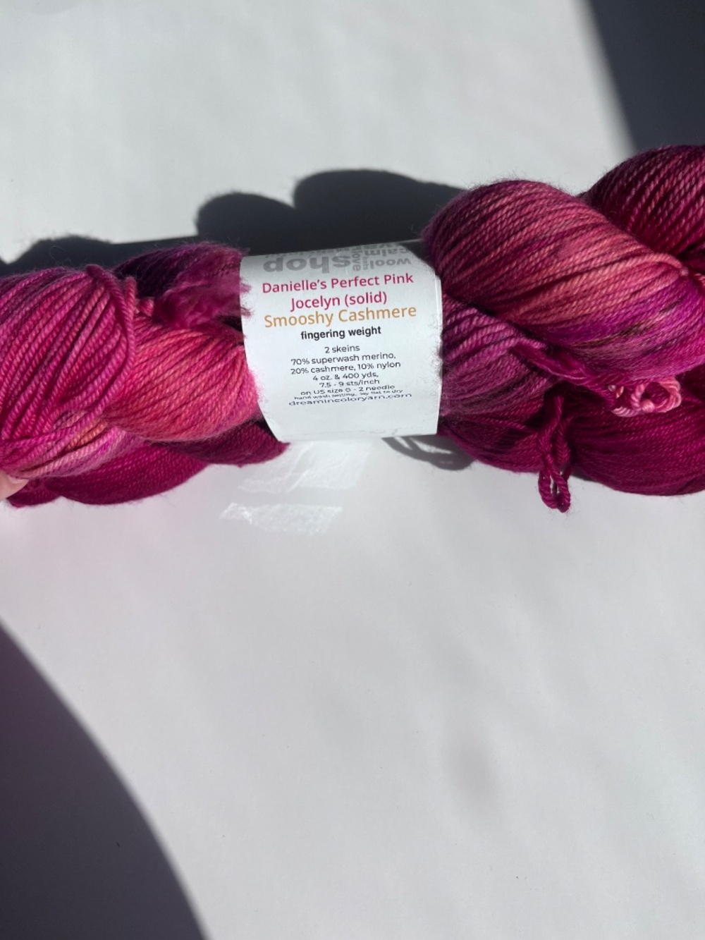 Dream in Color two pack - Smooshy Cashmere multi + solid - Picture 2 of 2